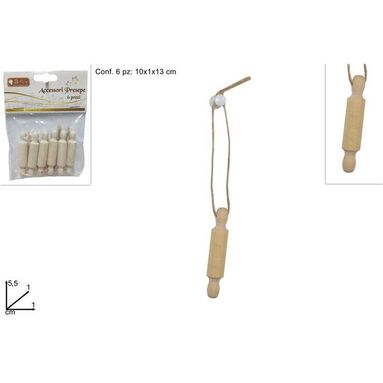MATTARELLI IN LEGNO 6PZ