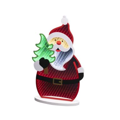 BABBO NATALE LUMINOSO IN LED 8X24XH40CM.