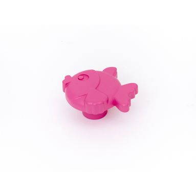 POMOLO PESCE PLASTICA FUXIA