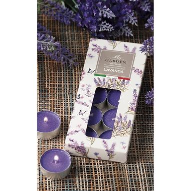SET 10 TEA LIGHT D.3.6CM IN 6 PROFUMAZIONI