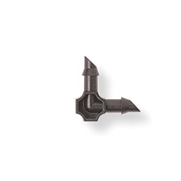 RACCORDI A GOMITO PER TUBI 4X6MM 10 PZ.