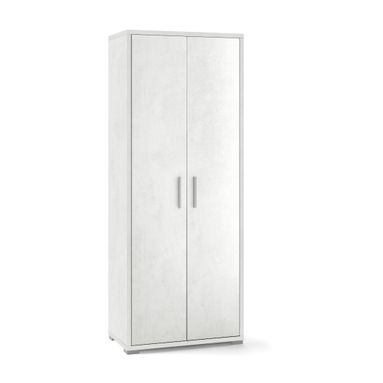 MOBILE 2 ANTE 71X41XH182CM STRUTTURA OSSIDO BIANCO FRONTALE OSSIDO BIANCO