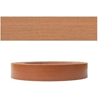 BORDO PRECOLLATO 5M NOCE CHIARO H24MM