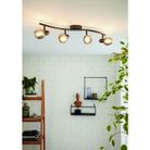 barra-4-spot-pollica-e14-64cm-nera