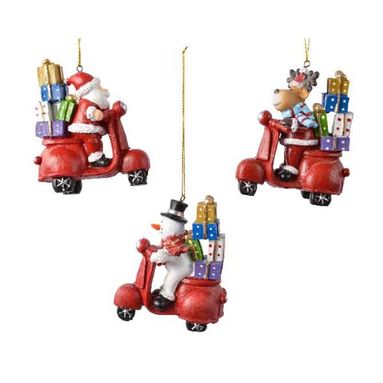FIGURE NATALIZIE BABBO NATALE/RENNA/PUPAZZO DI NEV