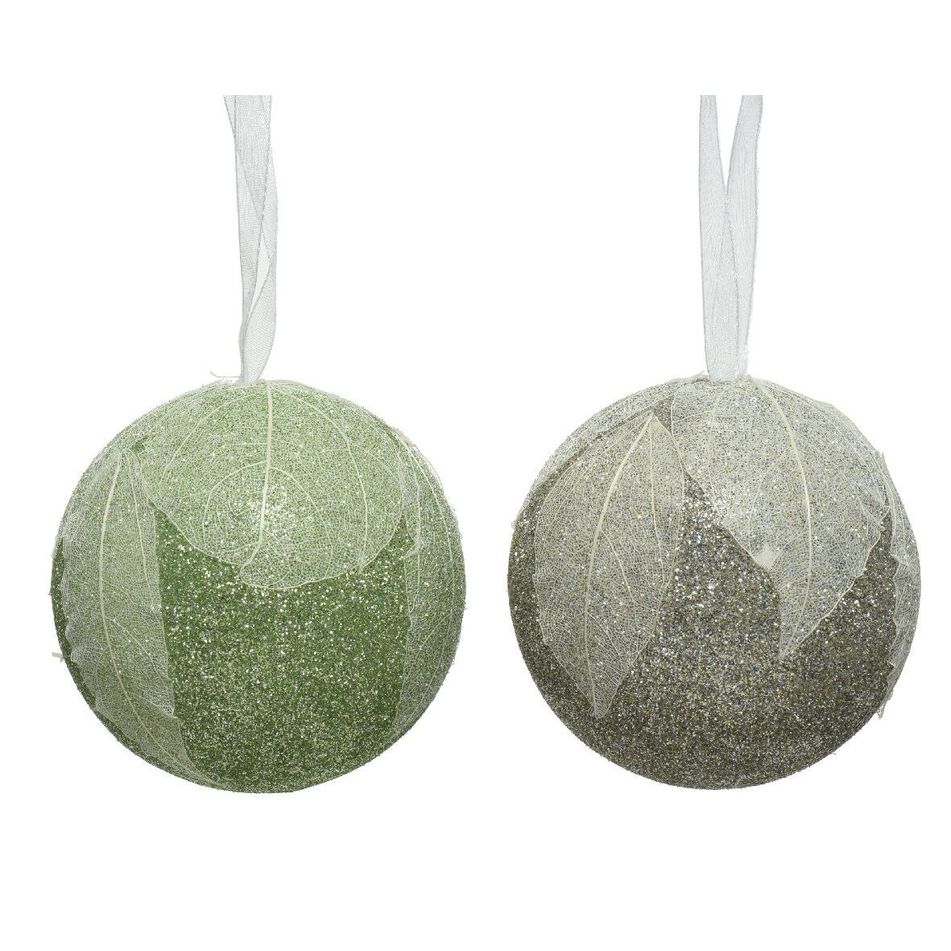 sfera-natalizia-verde-slash-argento-8cm-con-nastro-di-or