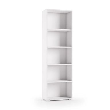 LIBRERIA BOOK 5 VANI 60X30XH195CM BIANCA.