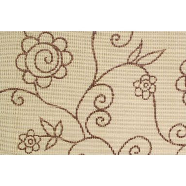 ANTISCIVOLO SUPERFICIE 3D DIS.FIORI BEIGE