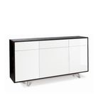 mobile-3-ante-3-cassetti-kit-164x41xh92cm-struttura-ossido-nero-frontale-bianco-lucido