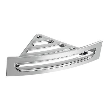 MENSOLA CLIP ANGOLARE IN ABS CROMO