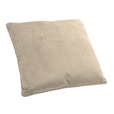 CUSCINO ROSE 45X45CM BEIGE IN VELLUTO