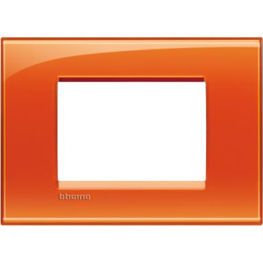 PLACCA LIVING LIGHT 3 POSTI ARANCIO