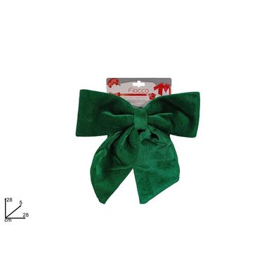 FIOCCO VELLUTO VERDE SCURO 28 CM