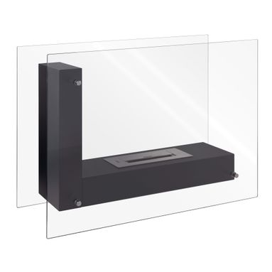 CAMINETTO DECORATIVO A BIOETANOLO NERO