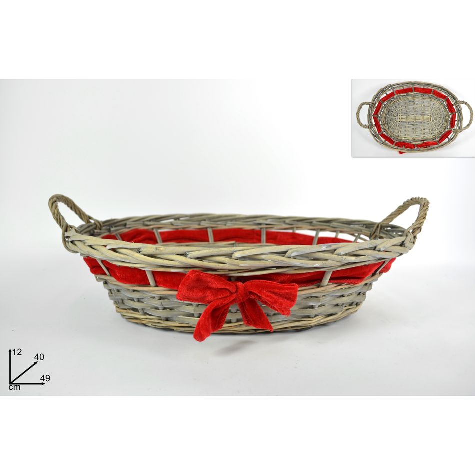 cesta-ovale-49x40cm-grigia-c-slash-bord-dot-velluto-rosso