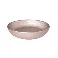 GLITTER PORTASAPONE IN CERAMICA ROSA RAMATO