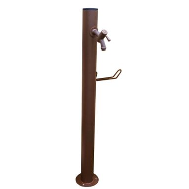 PUNTO ACQUA ROTONDO 24X16XH100CM BRONZO
