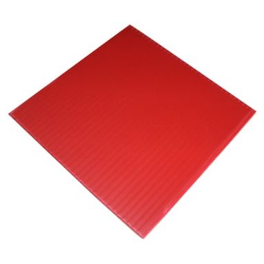 POLIPROPILENE ALVEOLARE 2.5 MM ROSSO CM.50X50