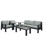 set-salotto-kristian-con-divano-3-posti-2-poltrone-e-tavolo-basso-in-alluminio-nero-con-braccioli-effetto-legno-e-cuscini-grigi