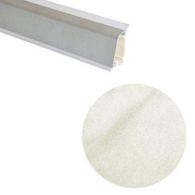 ALZATINA TRAPEZOIDALE MARMO CARRARA 300CM