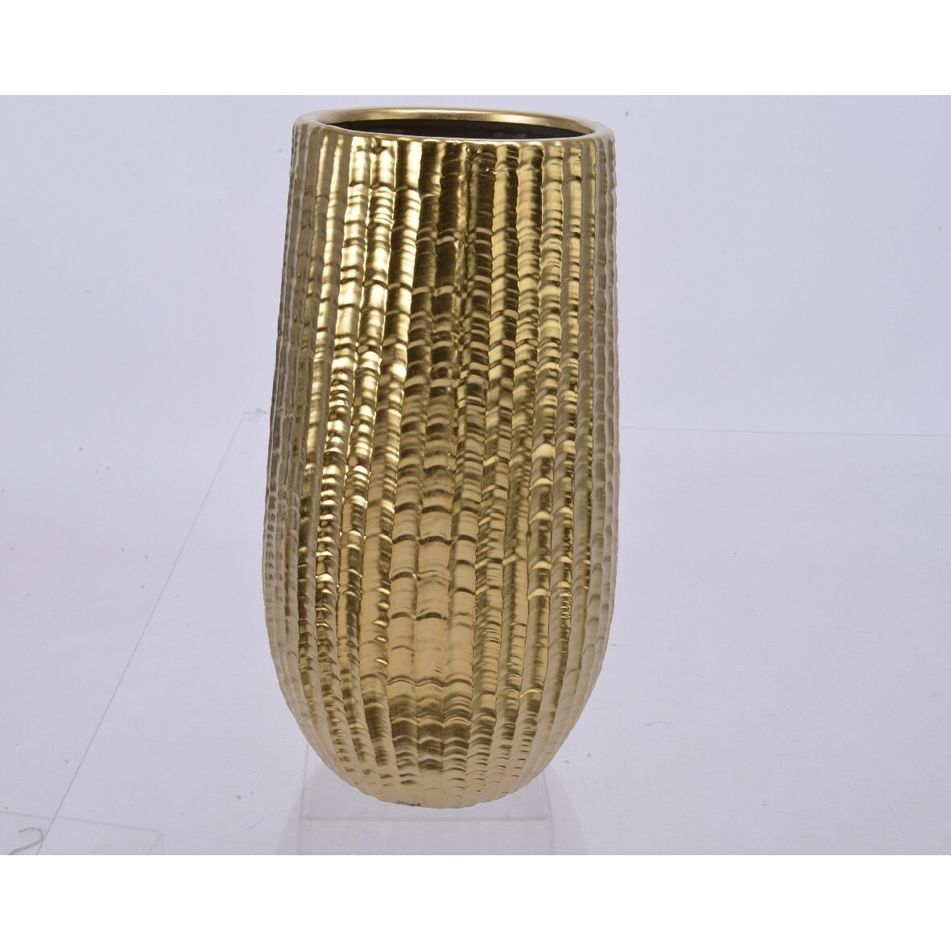 vaso-in-metallo-oro-effetto-pietra-21xh37cm