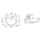 lavabo-idro-60cm-bianco