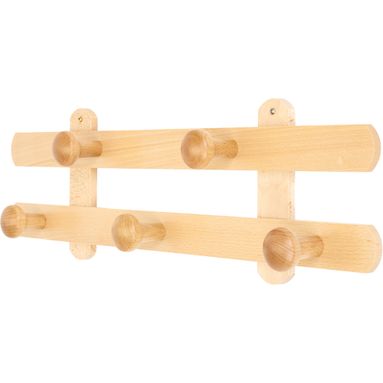 PORTABITI 5 POSTI 59X9XH18CM LEGNO COLOR FRASSINO