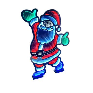 BABBO NATALE H120CM LED INFINITY IP44