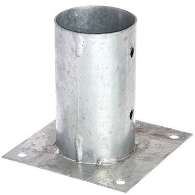 PORTAPALO H15CM AVVITARE PER PALI TONDI D.81MM