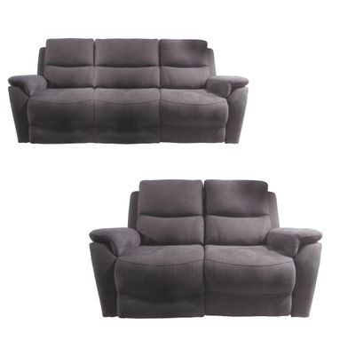 SET DIVANI RECLINER TWIN 3+2 GRAFITE.