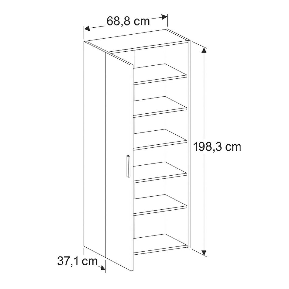 colonna-espresso-2-ante-69x37xh198cm-cemento
