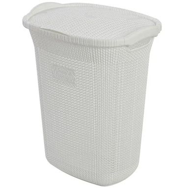 PORTABIANCHERIA VIOLET 65L BIANCO 48X37XH58CM