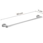 portasalviette-stelvio-60cm-cromato