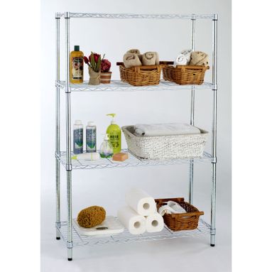 LIBRERIA LIGHT 4 RIPIANI 36X90XH137CM CROMATA