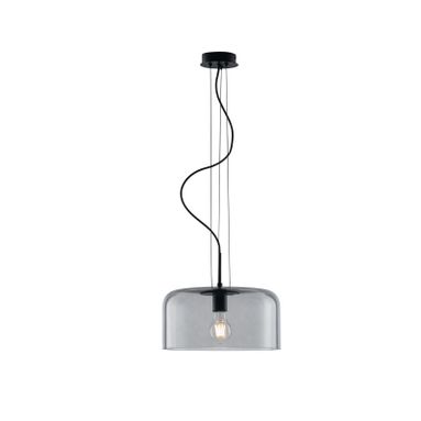 LAMPADARIO GIBUS 1XE27 D.35XH150CM FUME'.