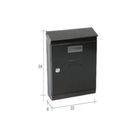 cassetta-postale-missive-22x8xh32cm-nera