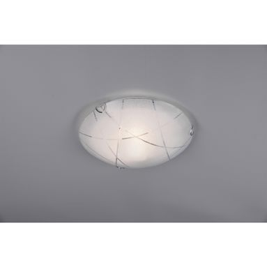 PLAFONIERA SANDRINA D.30CM E27 GRANIGLIA