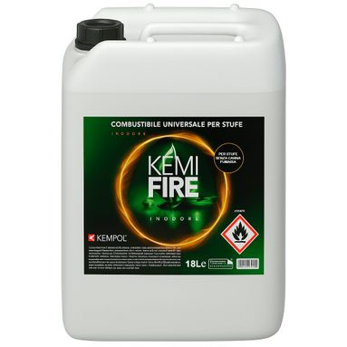 COMBUSTIBILE LIQUIDO KEMIFIRE 18L PER STUFE.