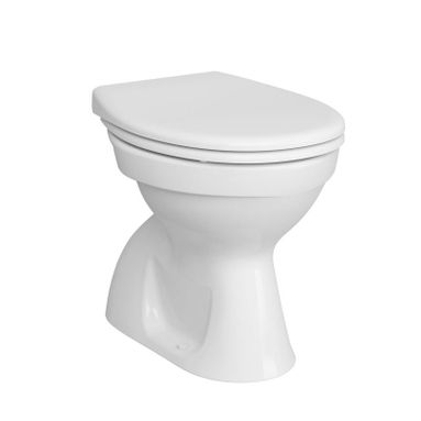 VASO WC NORMUS IN CERAMICA BIANCA A TERRA