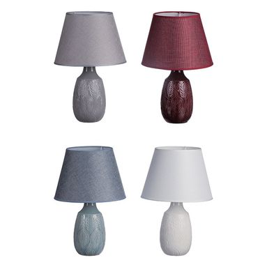 LAMPADA IN CERAMICA ZELDA D25XH38CM IN 4 COLORI