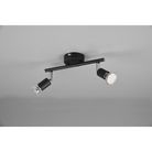 barra-2-spot-paris-gu10-25cm-nera