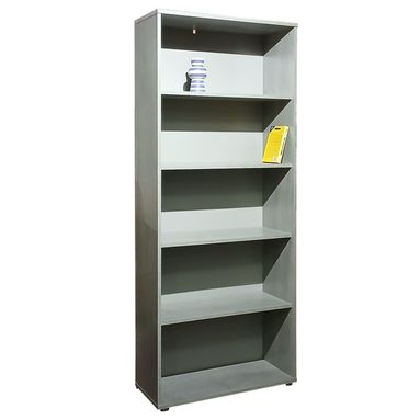 LIBRERIA OMEGA A GIORNO 79X34XH189CM CEMENTO.