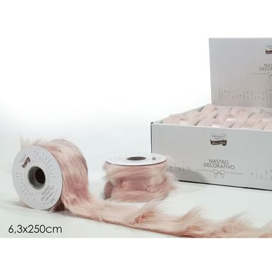 ROTOLO NASTRO 6.3X250CM ROSA.