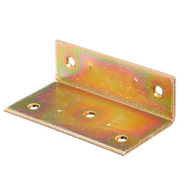SQUADRETTA AD ANGOLO 40X25X75MM ZINCATA