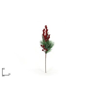 STELO BACCHE CON LICHENE 50 CM