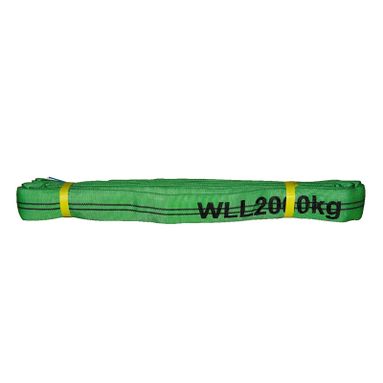 CINGHIA DI SOLLEVAMENTO 2000KG 4M VERDE 50MM
