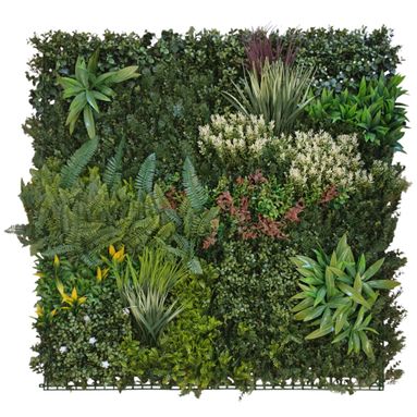 SIEPE ARTIFICIALE MEADOW 100X100CM VERDE FISSA