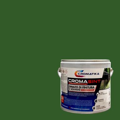SMALTO CROMASINT 2,5L VERDE FORESTA SOLVENTE.