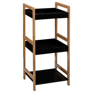 SCAFFALE LEA IN BAMBOO 10X35XH81CM CON 3 RIPIANI N