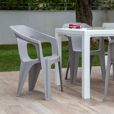 Toomax SEDIA MARINA 59X54,5XH83CM TORTORA IMPILABILE
